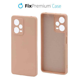 FixPremium - Puzdro Rubber pre Xiaomi Redmi Note 12 Pro Plus, oranžová