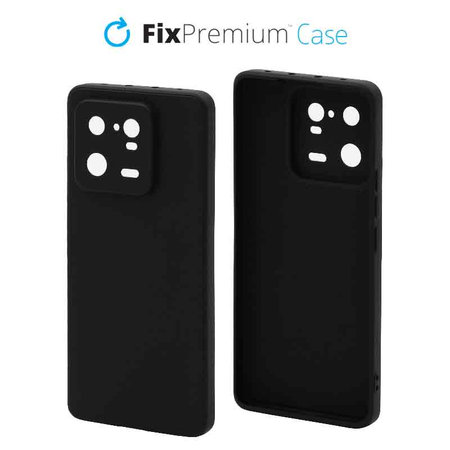 FixPremium - Puzdro Rubber pre Xiaomi 13 Pro, čierna