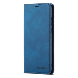 FixPremium - Puzdro Business Wallet pre iPhone 12 mini, modrá