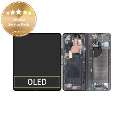 Samsung Galaxy Z Fold 5 F946B - LCD Displej + Dotykové Sklo + Rám (Gray) - GH82-31842D Genuine Service Pack