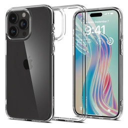 Spigen - Puzdro Ultra Hybrid pre iPhone 15 Pro Max, Crystal Clear