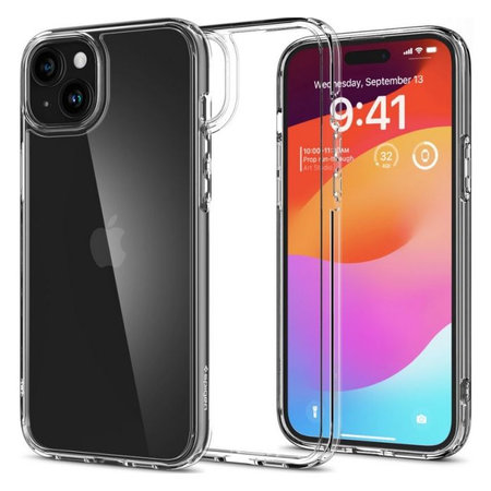 Spigen - Puzdro Ultra Hybrid pre iPhone 15 Plus, Crystal Clear