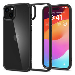 Spigen - Puzdro Ultra Hybrid pre iPhone 15 Plus, Matte Black