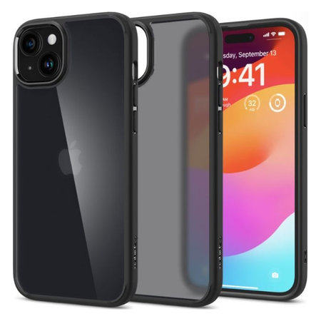 Spigen - Puzdro Ultra Hybrid pre iPhone 15, Frost Black