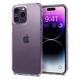 Spigen - Puzdro Liquid Crystal pre iPhone 14 Pro, Crystal Clear