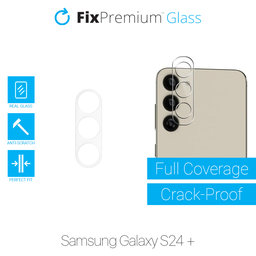 FixPremium Glass - Tvrdené Sklo zadnej kamery pre Samsung Galaxy S24+