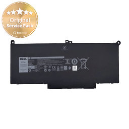 Dell Latitude 7280, 7290, 7380, 7390, 7480, 7490, E7280 - Batéria F3YGT 7600mAh - Genuine Service Pack