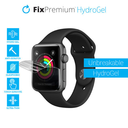 FixPremium - Unbreakable Screen Protector pre Apple Watch 1, 2, 3 (38mm)