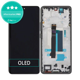 Xiaomi Redmi Note 13 Pro+ 23090RA98C - LCD Displej + Dotykové Sklo + Rám (Fushion Black) OLED