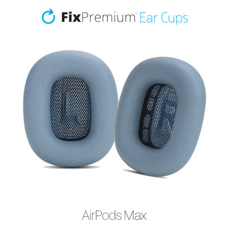 FixPremium - Náhradné Náušníky pre Apple AirPods Max (Eco-Leather), modrá