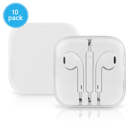 Apple - Slúchadlá EarPods s 3.5mm Konektorom - MD827ZM/A (10 Pack)