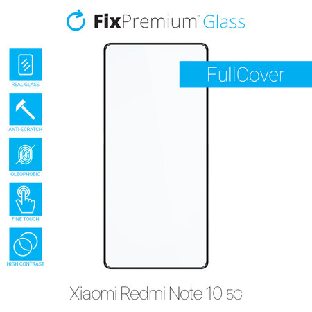 FixPremium FullCover Glass - Tvrdené Sklo pre Xiaomi Redmi Note 10 5G