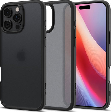 Spigen - Puzdro Ultra Hybrid pre iPhone 16 Pro, frost black