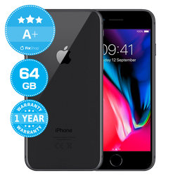 Apple iPhone 8 Space Gray 64GB A+ Repasovaný