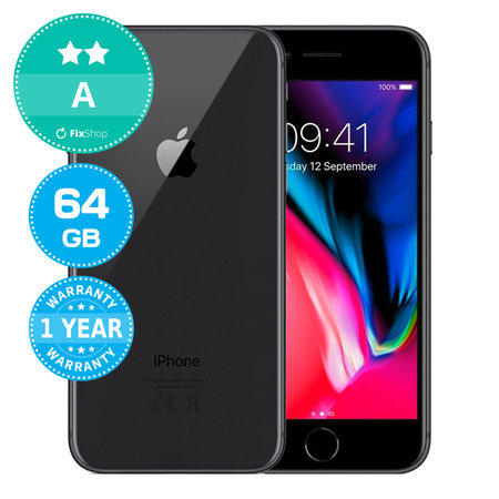 Apple iPhone 8 Space Gray 64GB A Repasovaný