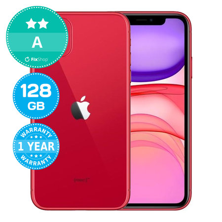 Apple iPhone 11 (PRODUCT)RED 128GB A Repasovaný