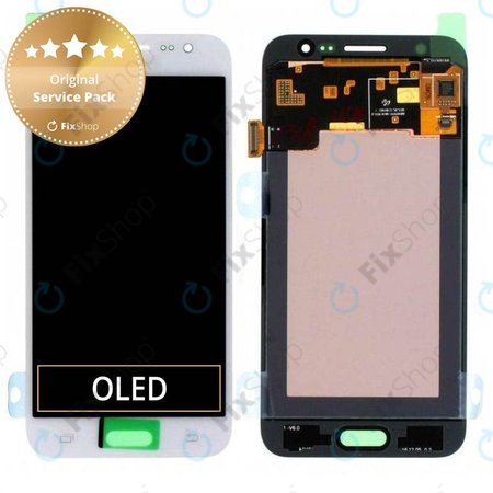 Samsung Galaxy J5 J500F - LCD Displej + Dotykové Sklo (White) - GH97-17667A Genuine Service Pack