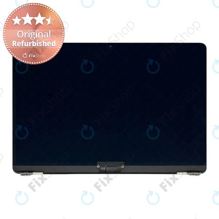 Apple MacBook Air 13" M2 A2681 (2022) - LCD Displej + Predné Sklo + Kryt (Silver) Original Refurbished