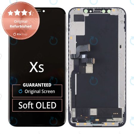 Apple iPhone XS - LCD Displej + Dotykové Sklo + Rám Original Refurbished