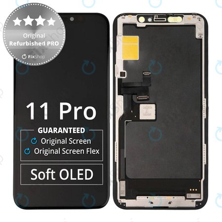 Apple iPhone 11 Pro - LCD Displej + Dotykové Sklo + Rám Original Refurbished PRO