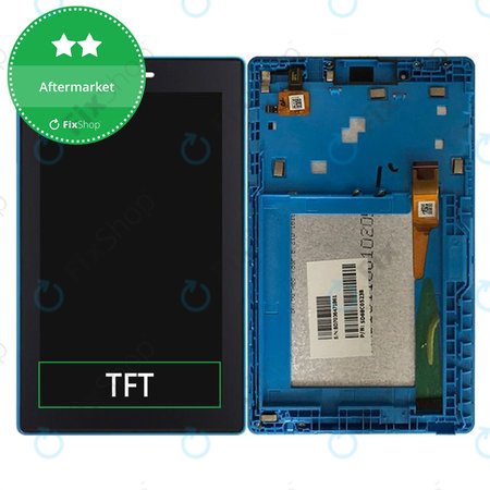 Lenovo TAB 3 TB3-710F - LCD Displej + Dotykové Sklo + Rám (Blue) TFT