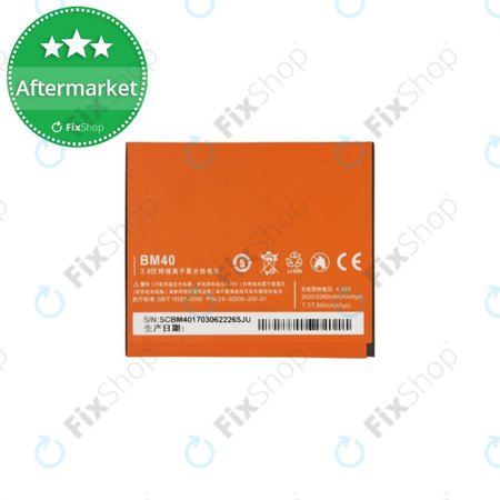 Xiaomi Mi 2A - Batéria BM40 2080mAh