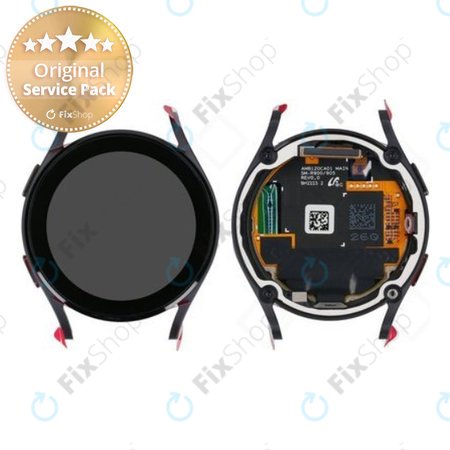 Samsung Galaxy Watch 5 40mm R900 - Predný Kryt (Graphite) - GH97-27726A Genuine Service Pack