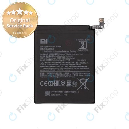 Xiaomi Redmi Note 8T, Redmi Note 6 Pro, Redmi 7, Redmi 8A - Batéria BN46 4000mAh - 46BN46A090H8 Genuine Service Pack