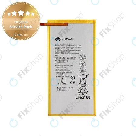 Huawei MediaPad T1 8.0 T1-821L, T1 10 T1-A21L, EE Eagle - Batéria HB3080G1EBC 4800mAh - 24021525 Genuine Service Pack