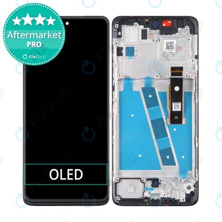 Motorola Moto G72 XT2255 - LCD Displej + Dotykové Sklo + Rám (Meteorite Gray) OLED