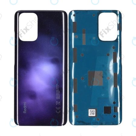 Xiaomi Redmi Note 10S M2101K7BG M2101K7BI - Batériový Kryt (Purple) - 550500015E9T Genuine Service Pack