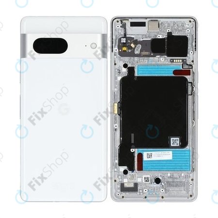 Google Pixel 7 GVU6C GQML3 - Zadný Housing (Snow) - G949-00330-01 Genuine Service Pack