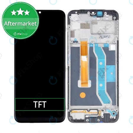 Realme C12 RMX2189 - LCD Displej + Dotykové Sklo + Rám TFT