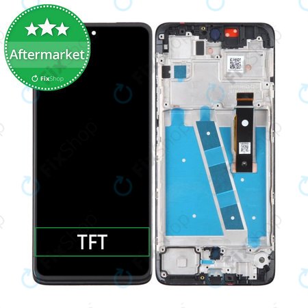 Motorola Moto G52 XT2221 - LCD Displej + Dotykové Sklo + Rám (Black) TFT