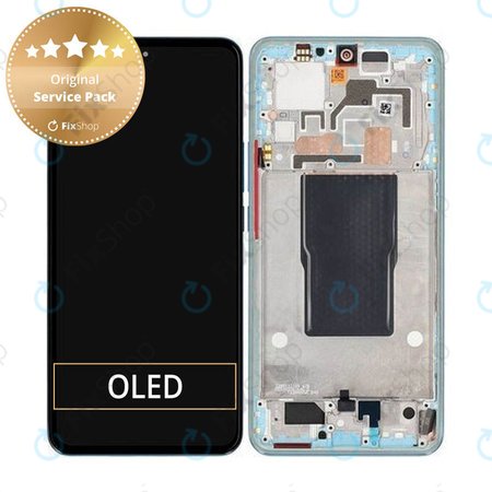 Xiaomi 12T Pro 22081212UG - LCD Displej + Dotykové Sklo + Rám (Blue) - 560005L12U00 Genuine Service Pack