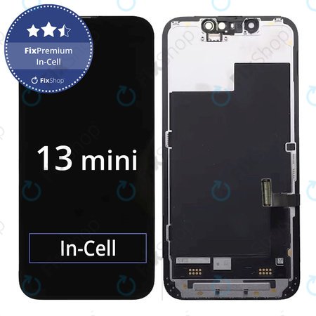 Apple iPhone 13 Mini - LCD Displej + Dotykové Sklo + Rám In-Cell FixPremium