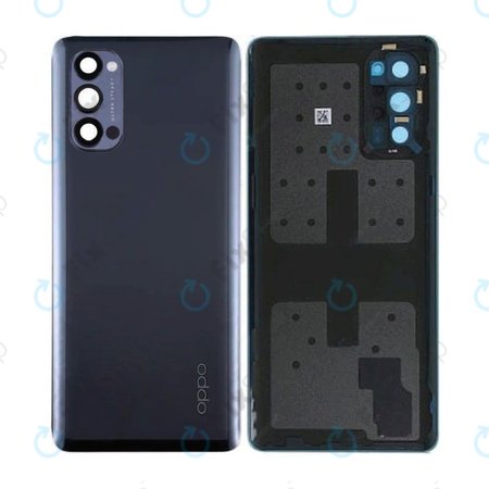 Oppo Reno 4 Pro - Batériový Kryt (Space Black) - 4904741 Genuine Service Pack