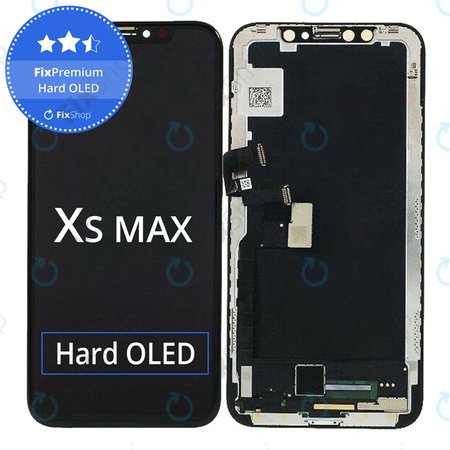 Apple iPhone XS Max - LCD Displej + Dotykové Sklo + Rám Hard OLED FixPremium