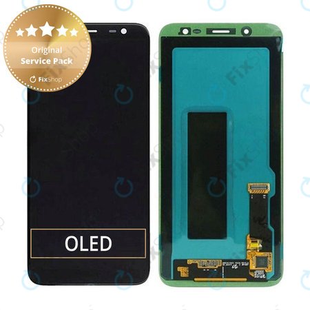 Samsung Galaxy J6 J600F - LCD Displej + Dotykové Sklo - GH97-21931A, GH97-22048A Genuine Service Pack