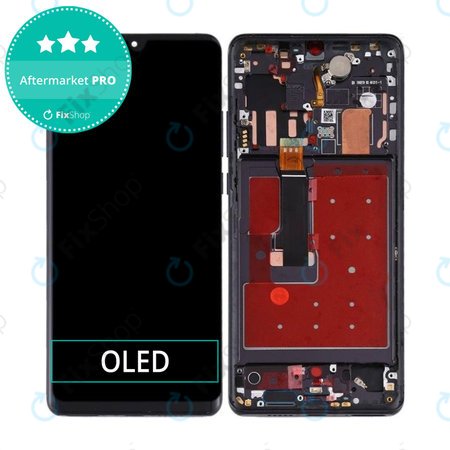 Huawei P30 Pro, P30 Pro 2020 - LCD Displej + Dotykové Sklo + Rám (Black) OLED