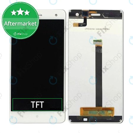 Xiaomi Mi 4 - LCD Displej + Dotykové Sklo (White) TFT