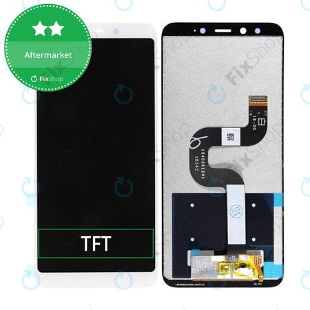 Xiaomi Mi A2 (Mi 6X) - LCD Displej + Dotykové Sklo (White) TFT