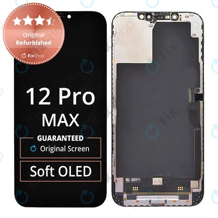 Apple iPhone 12 Pro Max - LCD Displej + Dotykové Sklo + Rám Original Refurbished