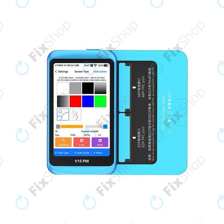 JC V15 PM - Screen Tester MIPI + eDP (iOS/Android)