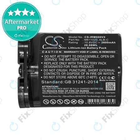 iRobot Braava jet m6 - Batéria ALB-C, M611020 Li-Ion 10.8V 2600mAh HQ