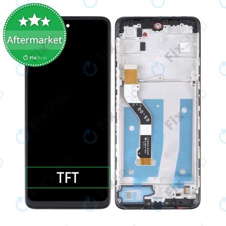 Motorola Moto G60s XT2133 - LCD Displej + Dotykové Sklo + Rám (Black) TFT