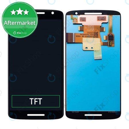 Motorola Moto X Play XT1562 - LCD Displej + Dotykové Sklo (Black) TFT