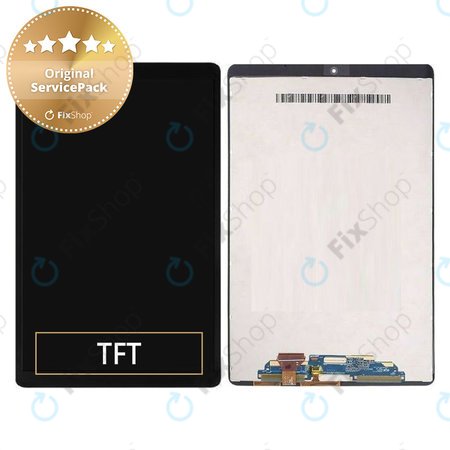 Samsung Galaxy Tab A 10.1 (2019) T510, T515 - LCD Displej + Dotykové Sklo (Black) - GH82-19563A, GH82-19850A Genuine Service Pack