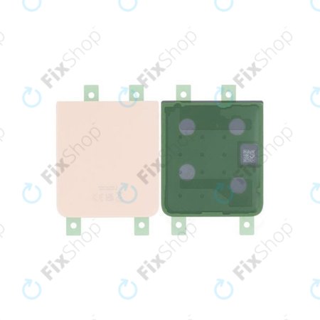 Samsung Galaxy Z Flip 4 F721B - Batériový Kryt B/G (Pink Gold) - GH82-29654C, GH82-29298C Genuine Service Pack