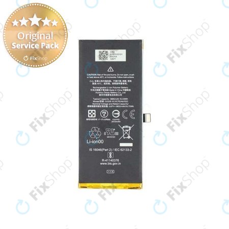 Google Pixel 4a 5G - Batéria GT025E-B 3885mAh - G823-00201-01 Genuine Service Pack